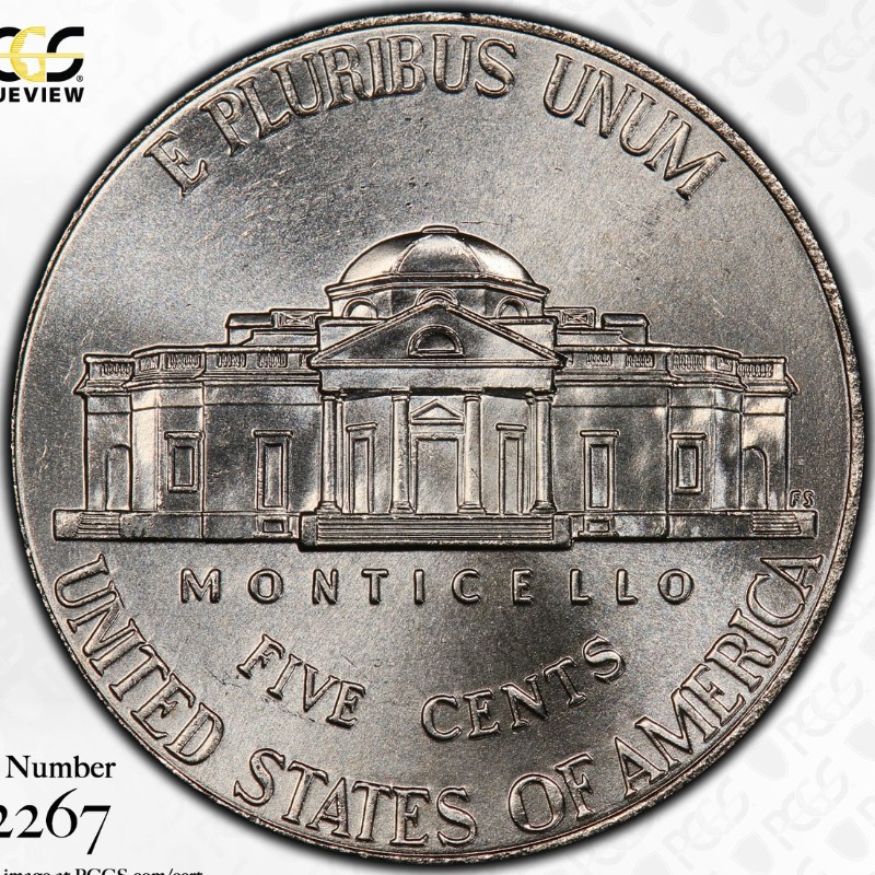 MS65 reverse